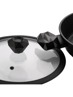 Arcak2 Karaca diamond 26 cm. cam kapak ve kulp (dikkat tencere yoktur)