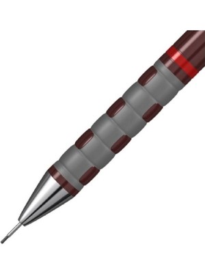 Rotring Tikky Uçlu Mekanik Versatil Kalem 0.3mm Bordo