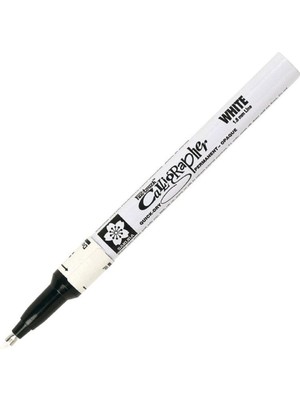 Sakura Pen Touch Kaligrafi Kalemi Fine 1,8mm White / Beyaz