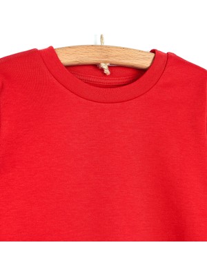 Hello Baby Basic Balıkçı Interlok Sweatshirt Unisex