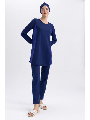 DeFacto Regular Fit 3'lü Burkini B0995AX23SM