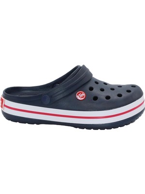 Mergenshoes AB12 Lacivert Eva Sabo Önü Kaplı Erkek Terlik