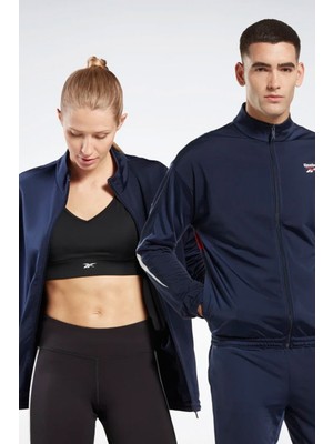 Reebok RI VECTOR KNIT TRAC Lacivert Unisex Eşofman Üstü