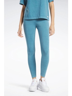 Reebok cl Rbk Nd Legging Mavi Kadın Tayt