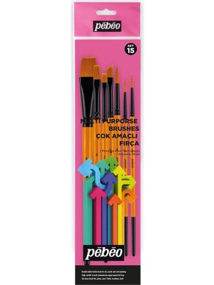Pebeo 7 Li Akrilik ve Yağlı Boya Başlangıç Detay Seti ( Set 15 )