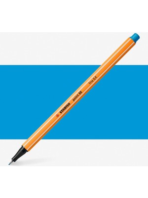 Stabilo Point 88 Fineliner Pen 0.4mm Ince Keçe Uçlu Kalem Açık Mavi