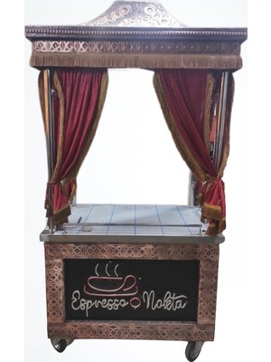 Osmanlı Ledli Kumda Kahve Makinesi Kahveci Güzeli közde kahve