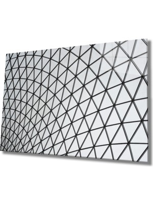 Eliza Home  Geometrik Mimari Cam Tablo