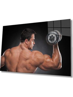 Eliza Home  Spor Fıtnes Cam Tablo   Sports Fitness