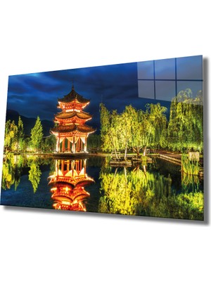 Eliza Home  Japon Manzara Cam Tablo Japan Landscape