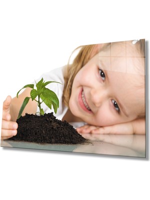 Eliza Home  Çocuk Cam Tablo   Kids Table