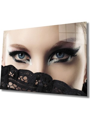 Eliza Home  Kadınlar Kedi Göz Cam Tablo