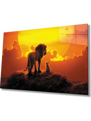 Eliza Home  Aslan Cam Tablo