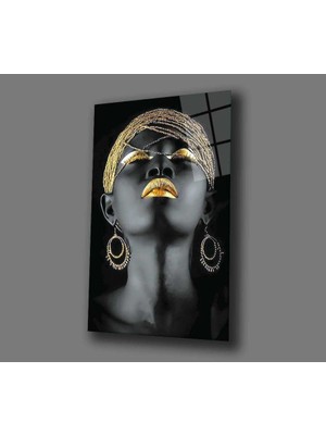 Eliza Home    Siyah Kadın  Tablo Tablo