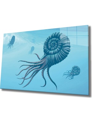 Eliza Home  Sualtı Cam Tablo Marine Life