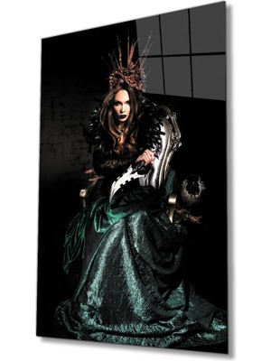 Eliza Home  Kadınlar Hançerli Cadı Cam Tablo