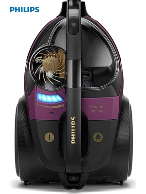 Philips Premium Marathon Ultra Emiş Güçlü Toz Torbasız Elektrikli Süpürge, Luciole Lambader Hediye