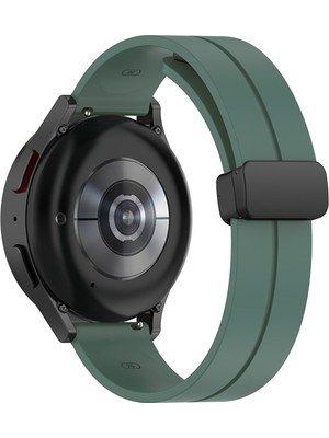 Nezih Case Huawei Watch GT4 46mm / GT3 46mm / Gt3 Elite 46mm (22mm) Uyumlu Magnet Tokalı Ayarlı Silikon Kordon