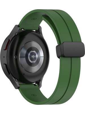 Nezih Case Huawei Watch GT4 46mm / GT3 46mm / Gt3 Elite 46mm (22mm) Uyumlu Magnet Tokalı Ayarlı Silikon Kordon