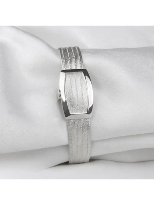 Black Sea Port 925 Ayar Gümüş 5 Sıra Trabzon Hasırı Bilezik