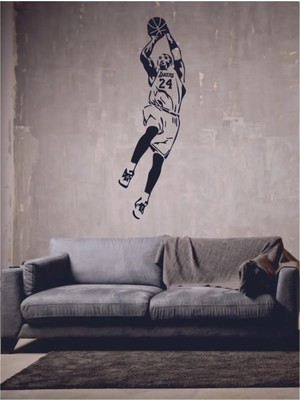 Kt Grup Kobe Bryant 120X 50 cm Duvar Sticker