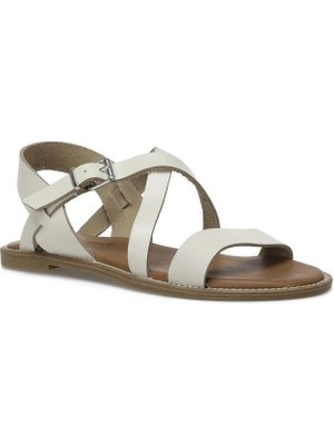Nine West Odanni 3 Fx 101339543 Beige Kadın Sandalet