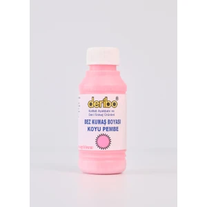 Bez Kumaş Boyası Koyu Pembe