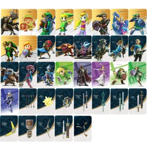 38 Adet Zelda Amiibo Kartı Kingdom Tears Bağlantı Kartı (Yurt Dışından)