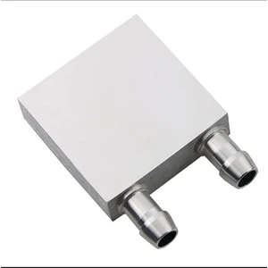 Alüminyum Sıvı Su Cpu Isıtma Soğutma Bloğu 40X40X12MM
