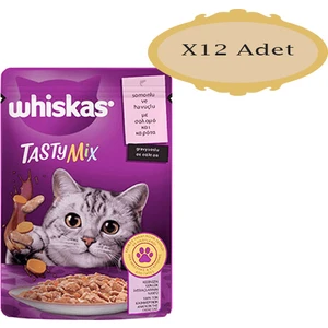 Pouch Tasty Mix Somunlu Havuçlu 85 gr x 12 Adet
