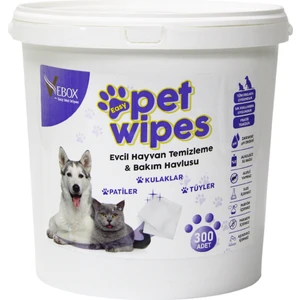 Easy Pet Wipes Islak Kova Mendil 300 Adet