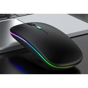 BN28 Kablosuz Wireless Mouse Sessiz Tık Rgb Aydınlatmalı Şarj Edilebilir
