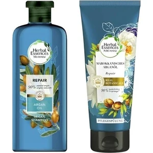 Herbal Essences Fas Argan Yağı Onarıcı Şampuan 250 ml + Saç Kremi 200 ml