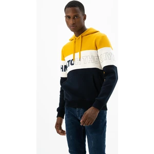 Erkek Kanguru Cepli Kapüşonlu Sweatshirt K24254928201