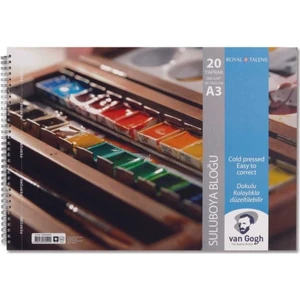 Van Gogh Sulu Boya Blok - Spiralli A3 - 20 Yaprak - 300 Gr.