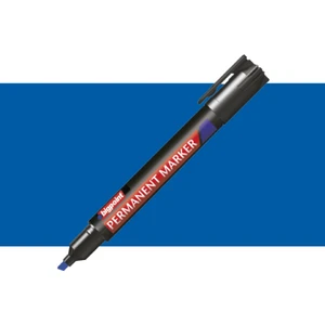 Permanent Marker Kalem Kesik Uç Mavi