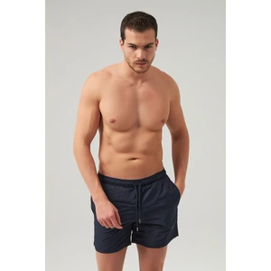 D'S Damat Regular Fit Lacivert Düz Şort Mayo 0HC62AP10100M