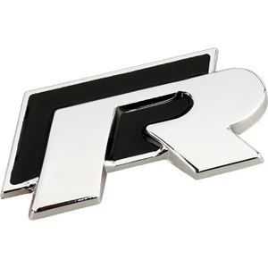 Bagaj R Logo Yapışkanlı Siyah / YACI177