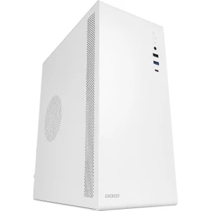 K250 Peak 250W Mıcro Psu Beyaz Usb3.0+Usb2.0+Type-C+Hd Audıo Kompakt Mid-T Pc Kasası
