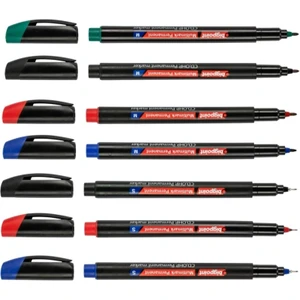 Permanent Marker (Asetat) Kalem M ve S 7'li Set