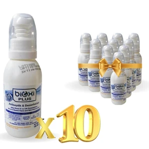 ® Alkol ve QAC Bazlı El ve Cilt Antiseptik Dezenfektan 100 ML X 10 ADET | Güvenli ve Etkili Koruma