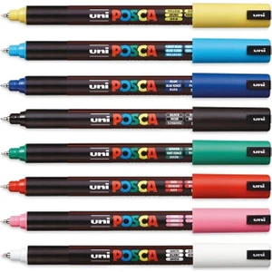 Posca Pc-1mr 0.7mm - 8'li Set