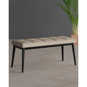 Gadahome Kapıönü Puf & Bench (Siyah Ayak)