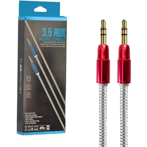 Aux Kablosu 3.5mm Metal 1.2mt Escom Xf-08