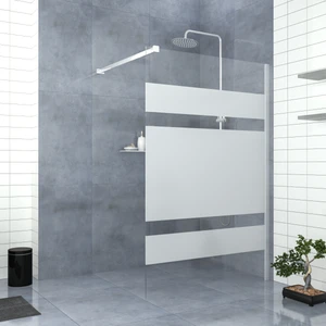 Tekno Duşakabin Silver  Tetra 6mm Kumlama Cam Seperatör Duşakabin