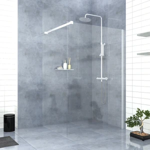 Tekno Duşakabin Silver  Tetra 6mm Şeffaf Cam Seperatör Duşakabin