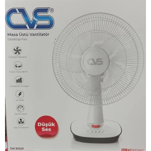 Cvs Masa Üstü Vantilatör Beyaz Cvs DN-91020