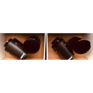 Akrapoviç Plastik Karbon Egzoz Ucu 100 mm Tekli Uç