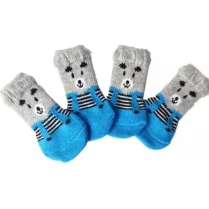 Kedi Köpek Kaydırmaz Örme Çorap