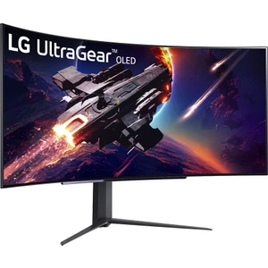 Lg 45GR95QE-B 45 Inc 240Hz 0,03MS G-Sync Wqhd OLED Curved Gaming Monitör